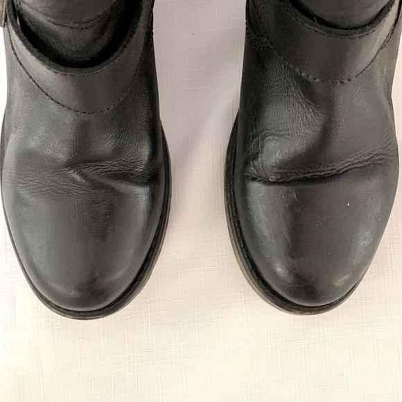 Steve Madden Boots, Size 7.5M, Black Leather - Picture 3 of 7